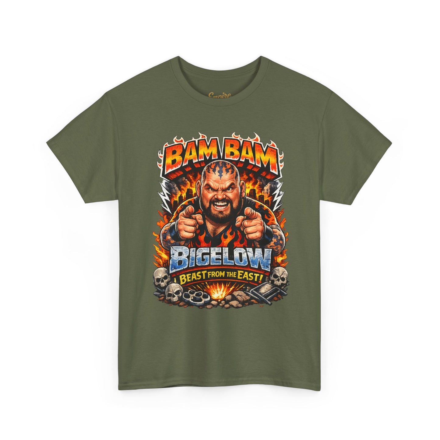 Bam Bam Bigelow 'Beast From the East' Graphic Tee
