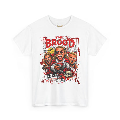 The Brood Horror Band Tee — “Enter the Darkness” Graphic T-Shirt