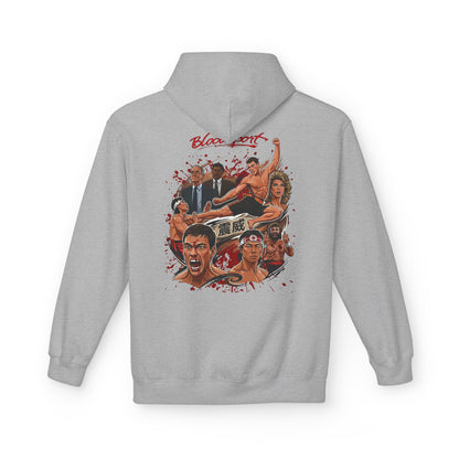 Bloodsport Vintage Collage Graphic Hoodie