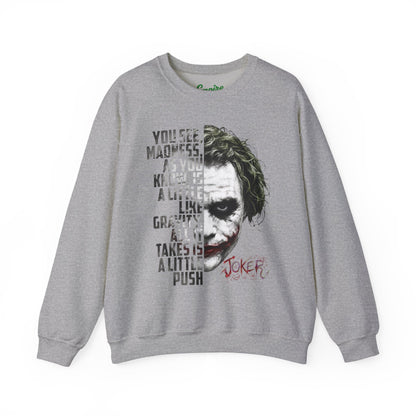 The Clown "You See Madness" Graphic Pullover Sweatshirt