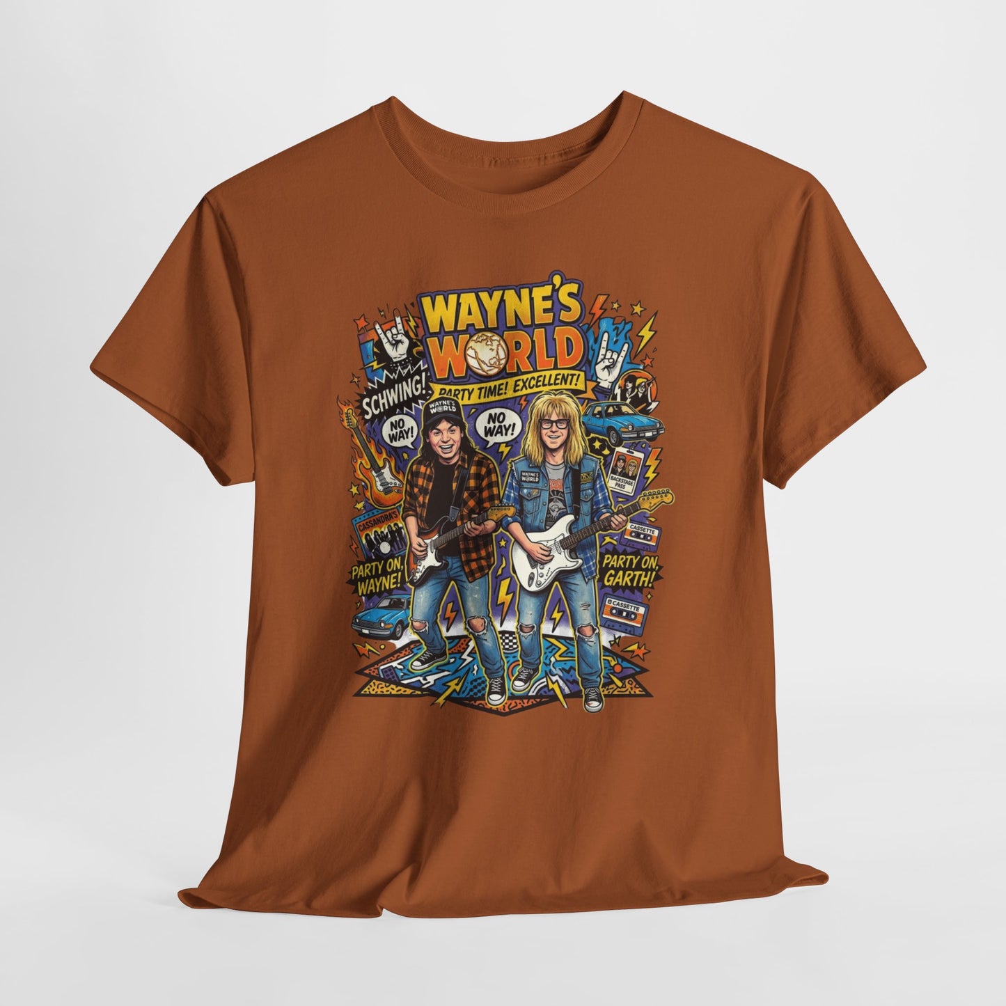 Wayne's World Retro Band Tee