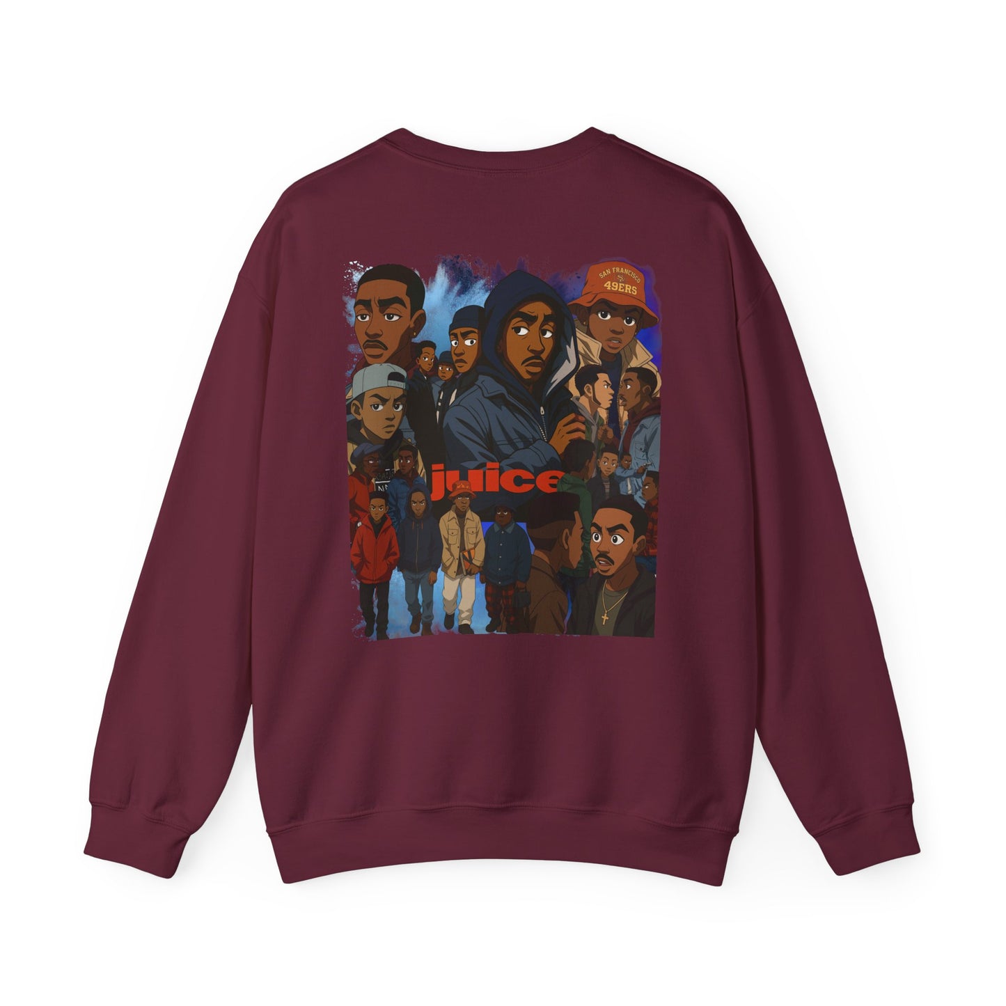 Retro 'Juice' Crewneck Sweatshirt