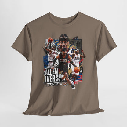 'Allen Iverson The Answer' Tribute Shirt