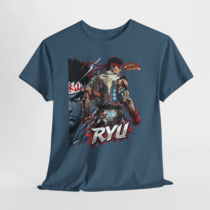 Ryu Street Fighter Graphic Tee — Vintage Fighter Art T-Shirt