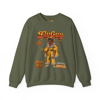 FlyGuy Pimp of the Year Graphic Crewneck Sweatshirt