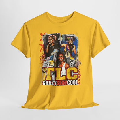 TLC 'Crazy Sexy Cool' Graphic Tee - Retro 90s R&B Band Shirt