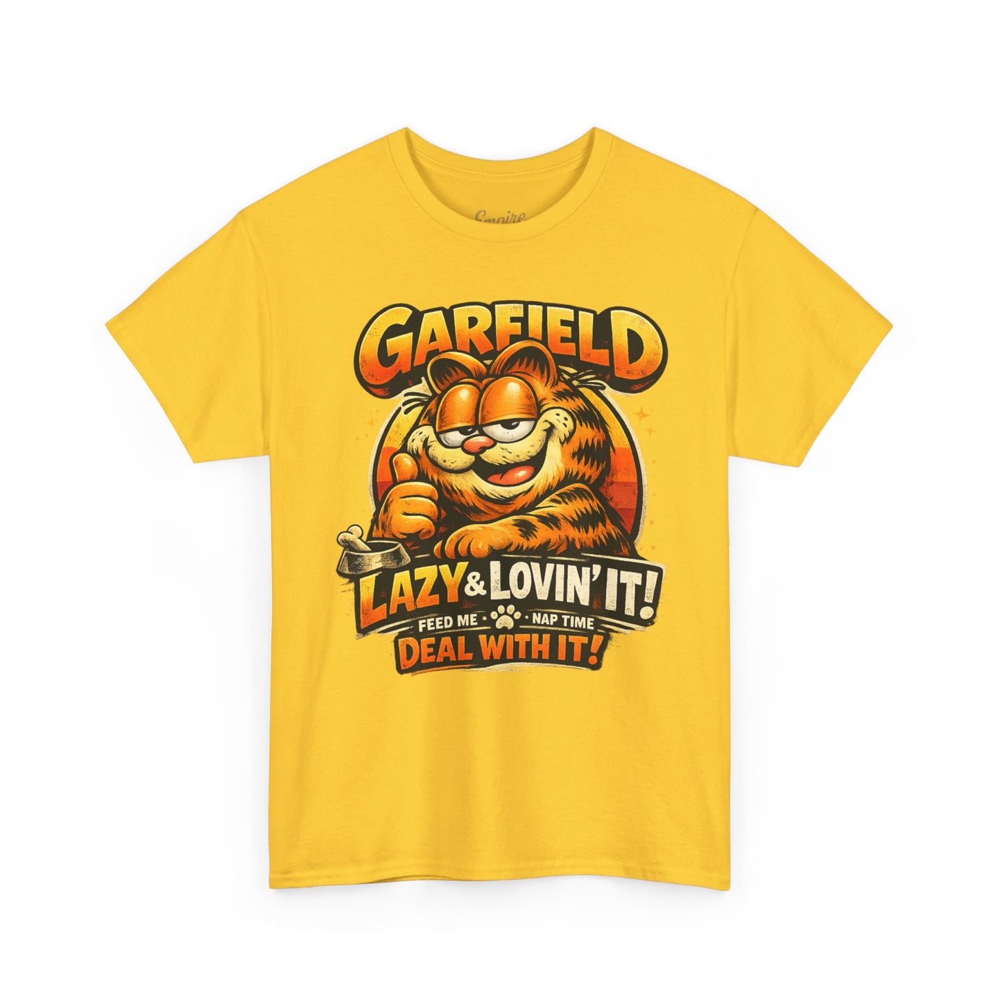 Garfield "Lazy & Lovin' It" Graphic Tee