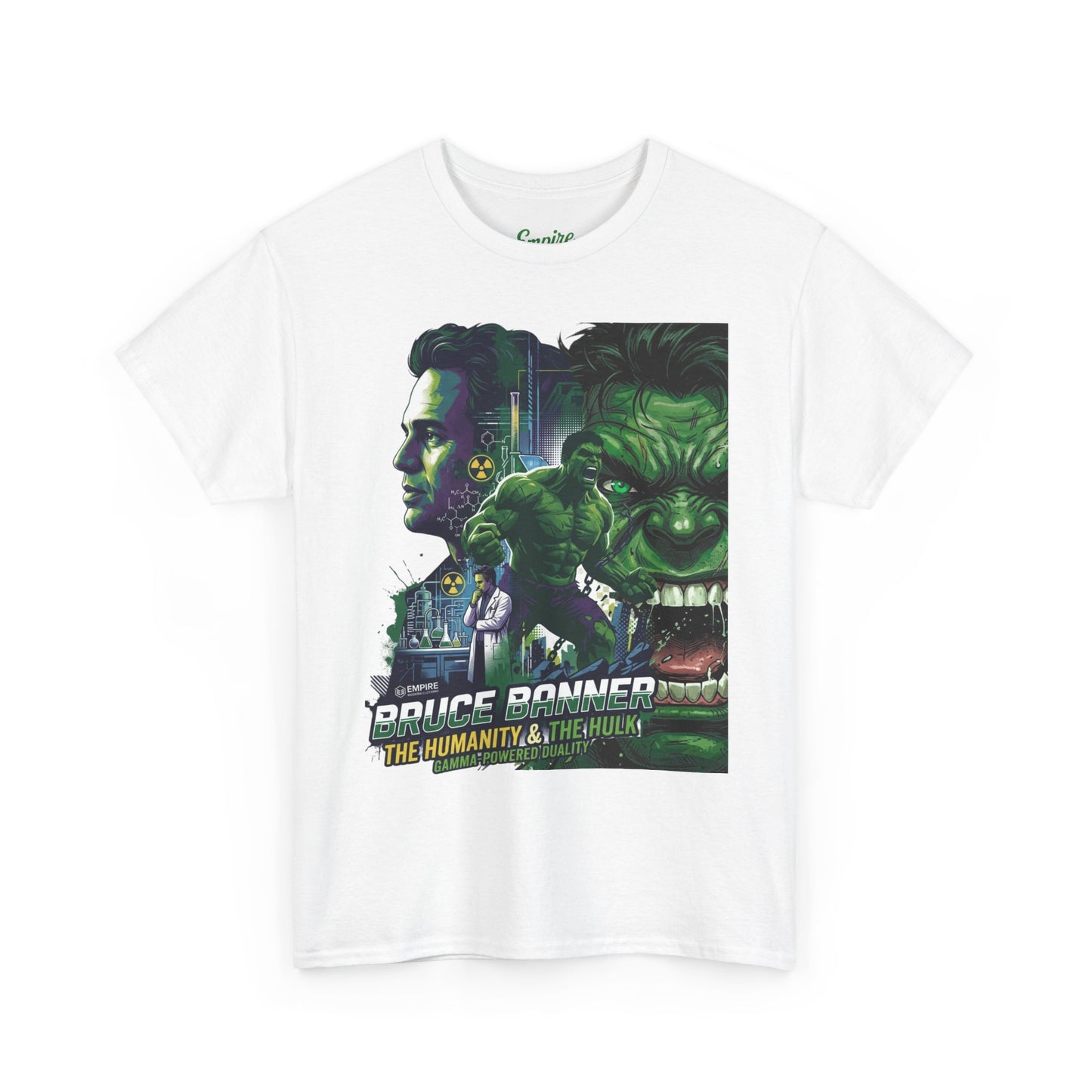 Hulk Comic Movie Poster T-Shirt – 'Bruce Banner' Graphic Tee