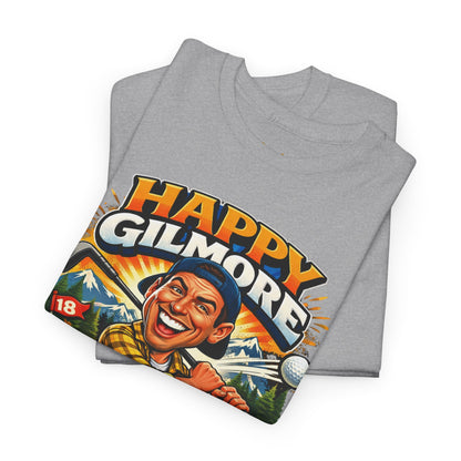Happy Gilmore Golf T-Shirt — Vintage Funny Movie Golf Tee (‘Tap It In’ Design)