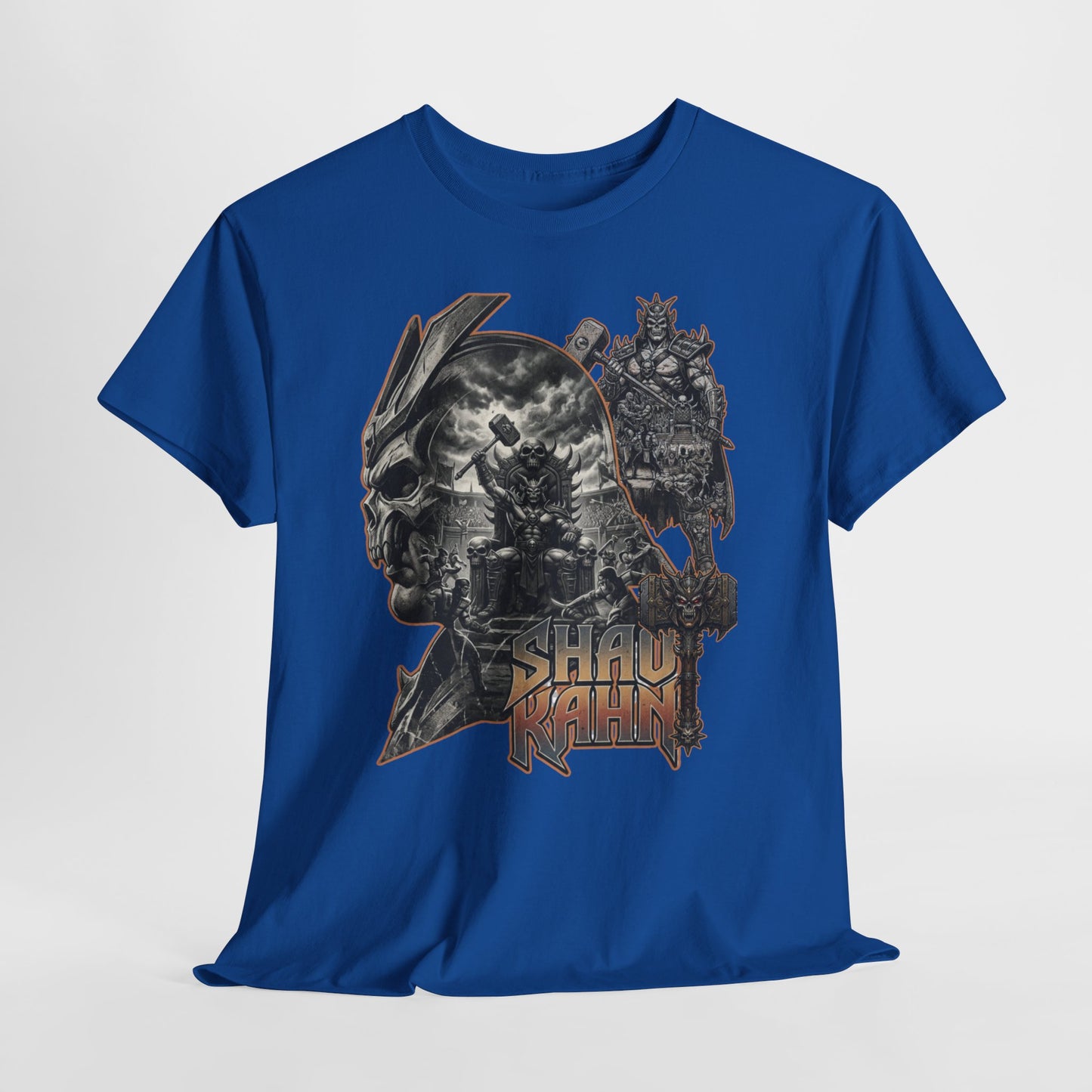 Shao Khan Graphic Tee — Vintage Feudal Japan Warrior Design