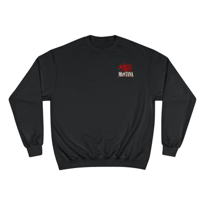 Montana Scarface Graphic Sweatshirt — "The World Is Yours" Vintage Movie Crewneck