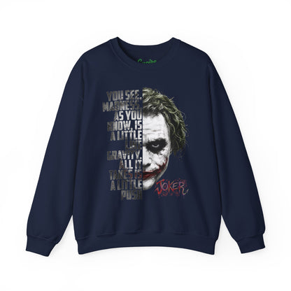 The Clown "You See Madness" Graphic Pullover Sweatshirt