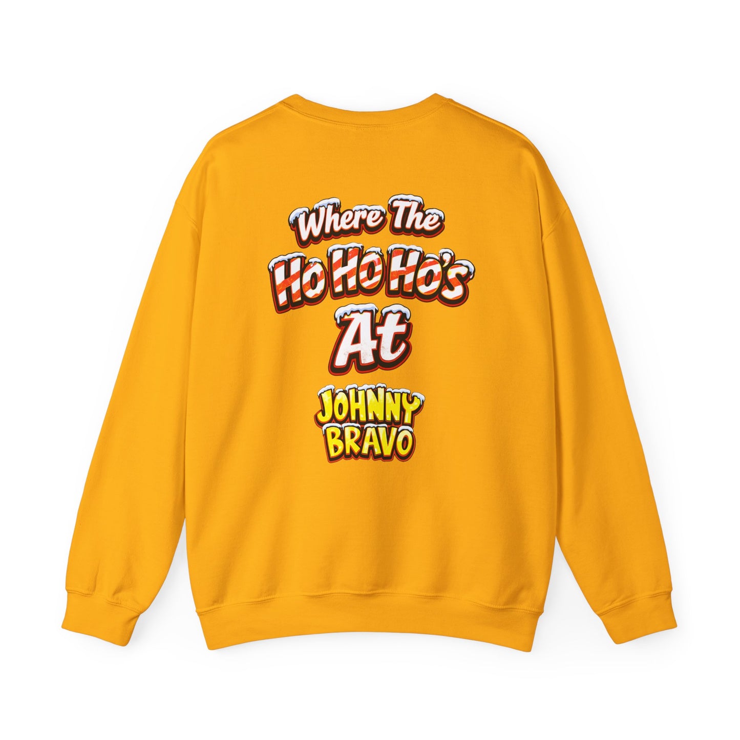 Johnny B 'Sleighin' Hearts' Crewneck Sweatshirt — Where the Ho-Ho-Ho's At