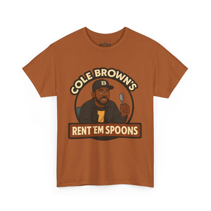 Rent 'Em Spoons Tee, Fun Graphic T-Shirt