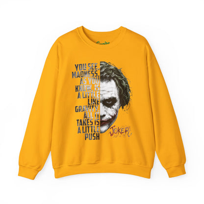 The Clown "You See Madness" Graphic Pullover Sweatshirt