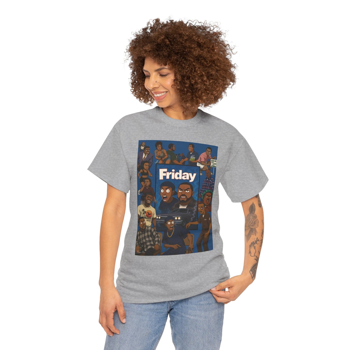 'Friday' Inspired Graphic Unisex Heavy Cotton Tee
