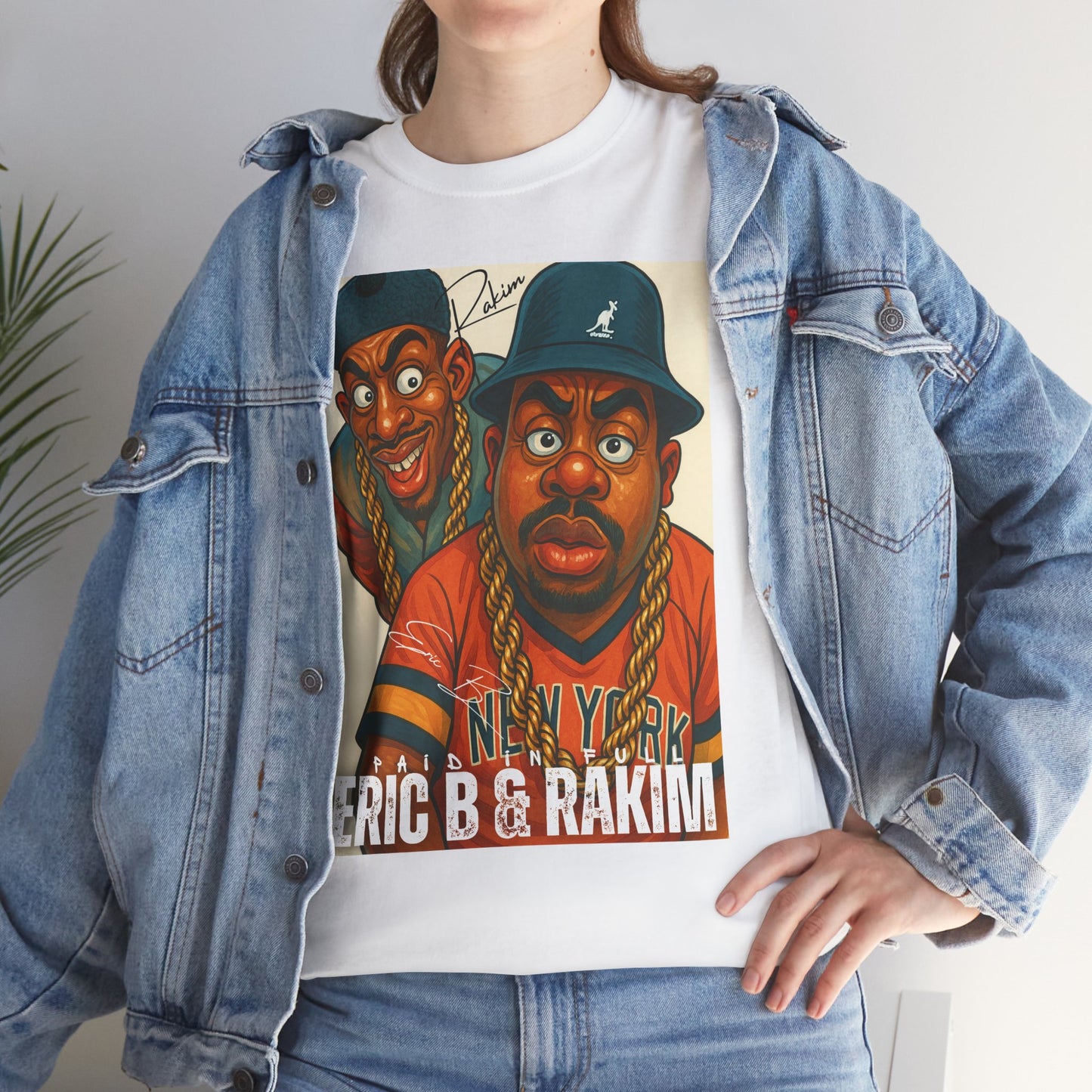 "Eric B and Rakim" Vintage Rap Duo Graphic Tee
