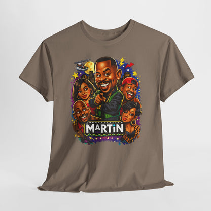 Martin TV Show Caricature T-Shirt – Retro 90s Sitcom Tribute Tee