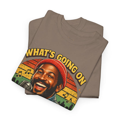 Marvin Gaye Tribute Tee, Vintage Music T-Shirt, Unisex Cotton Tee, Retro Style Shirt, Gift for Music Lovers, Perfect for Concerts
