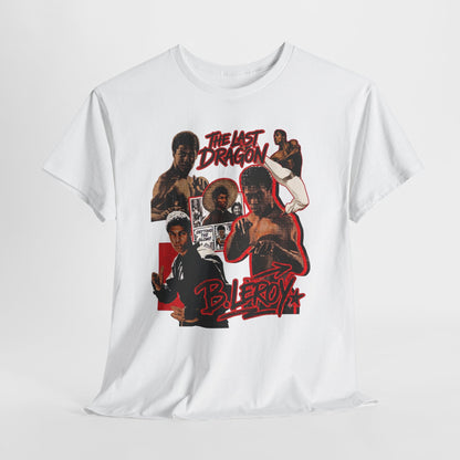 The Last Dragon Collage Tee — Retro Martial Arts Movie Poster T-Shirt