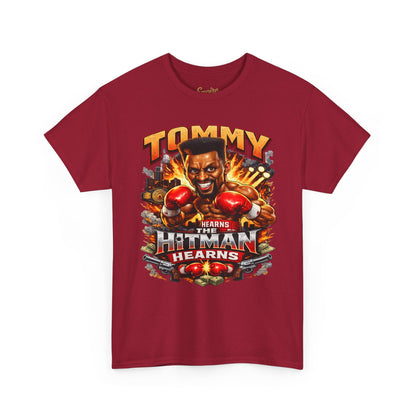 Tommy Hearns Boxing T-Shirt — Hitman Hearns Vintage Fight Graphic Tee