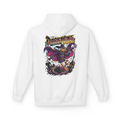 Retro Darkwing Duck Graphic Hoodie | 90s Cartoon Nostalgia