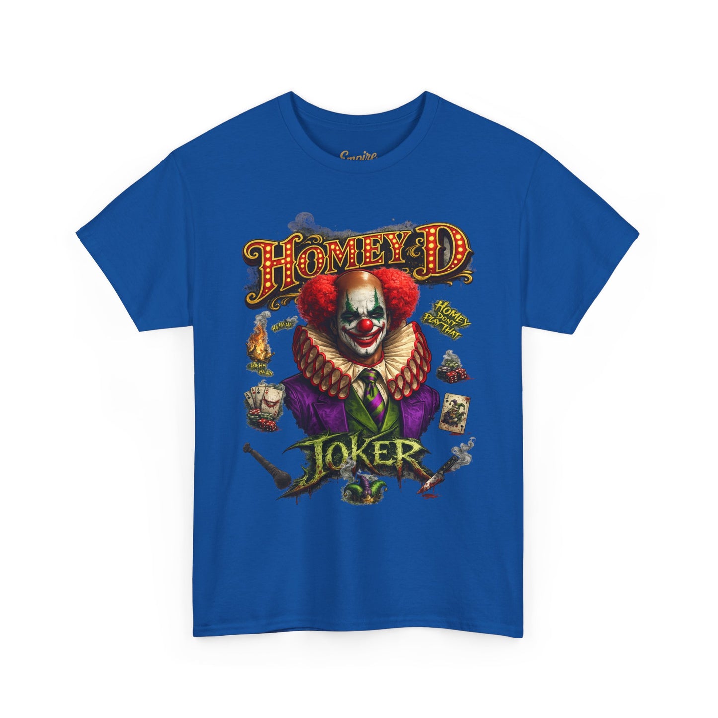 Joker Clown Tee — "Homey D" & "Homey Don’t Play That" Graphic T-Shirt