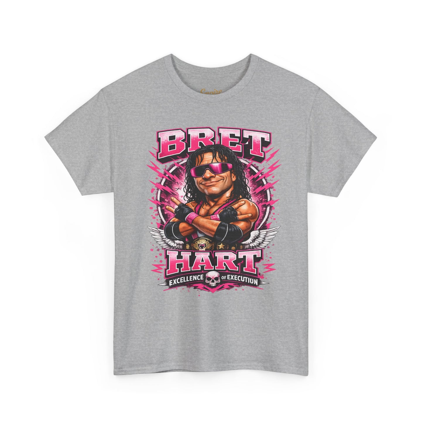 Bret Hart Tribute T-Shirt — "I Am The Best There Is" Retro Wrestling Tee