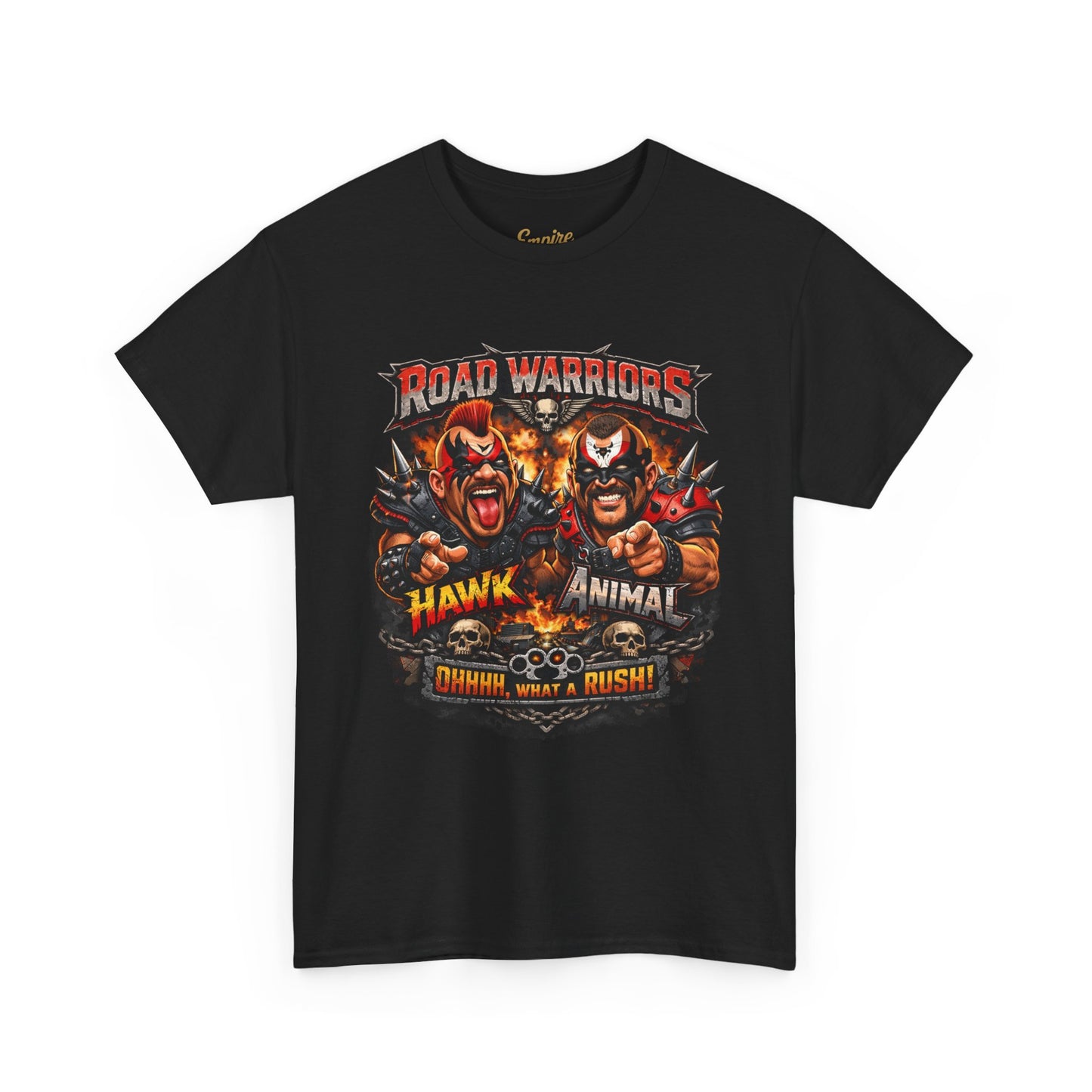 Road Warriors "Hawk & Animal" Vintage Wrestling Tee