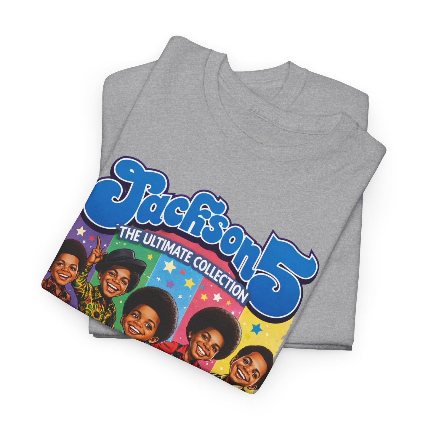Jackson 5 Retro Graphic Tee — 'The Ultimate Collection' Vintage Band T-Shirt