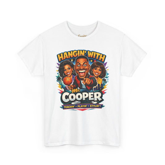 Hangin' With Mr. Cooper T-Shirt — Retro 90s Sitcom Graphic Tee
