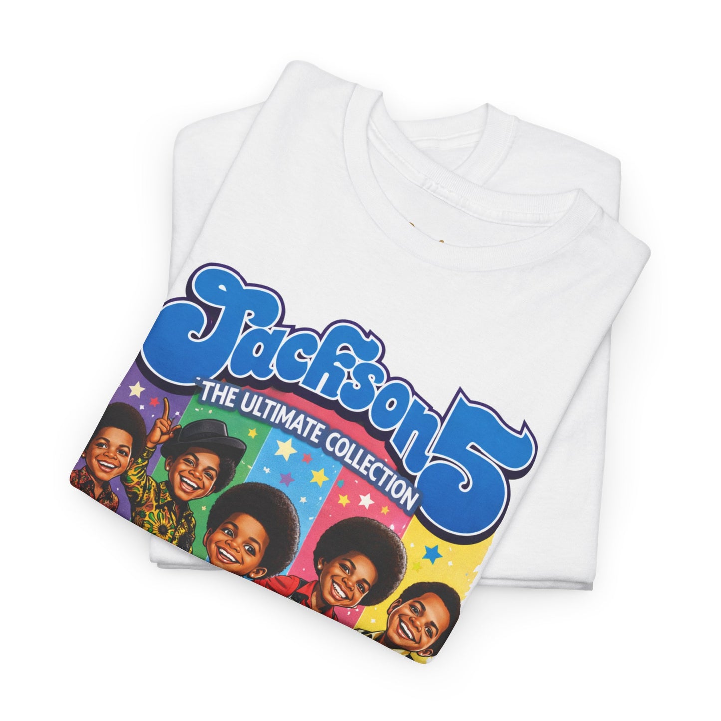 Jackson 5 Retro Graphic Tee — 'The Ultimate Collection' Vintage Band T-Shirt