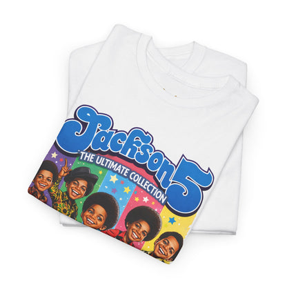 Jackson 5 Retro Graphic Tee — 'The Ultimate Collection' Vintage Band T-Shirt