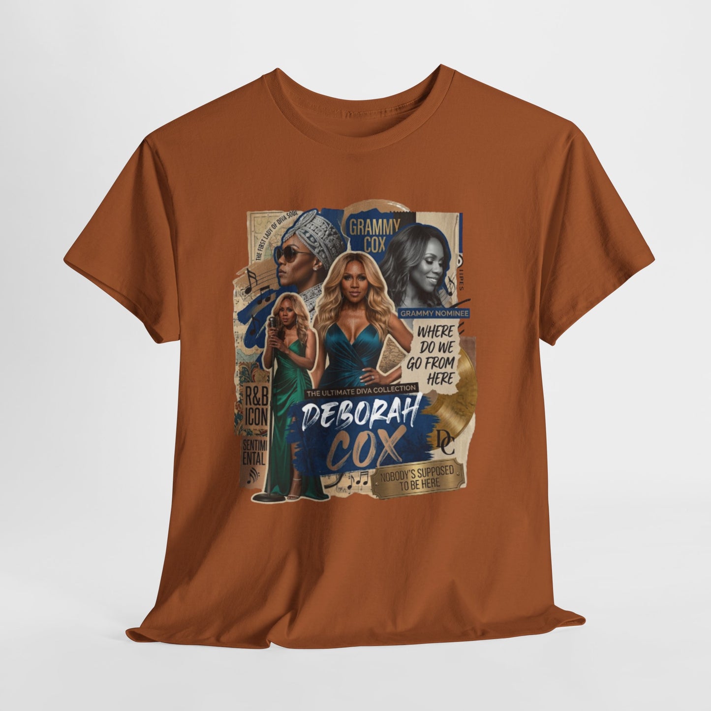 'Deborah Cox' Retro Collage R&B Tribute Shirt
