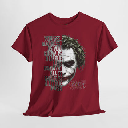 The Clown "You See, Madness Is Like Gravity” Graphic T-Shirt