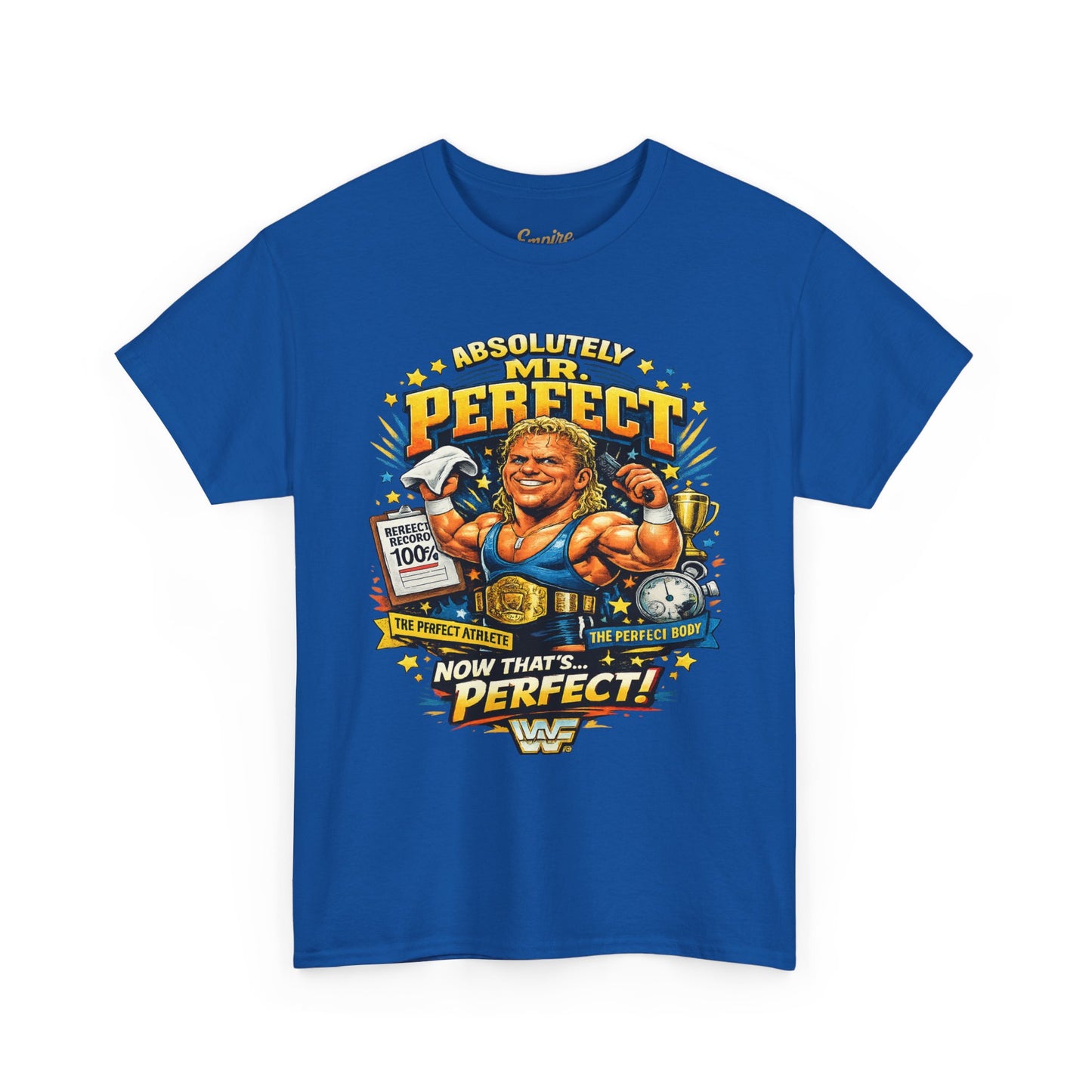 Retro Wrestling 'Mr. Perfect' Graphic Tee — Vintage WWF Wrestling Shirt