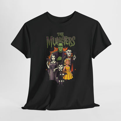 Monster Family Tee — "The Munsters" Retro Halloween Graphic T-Shirt