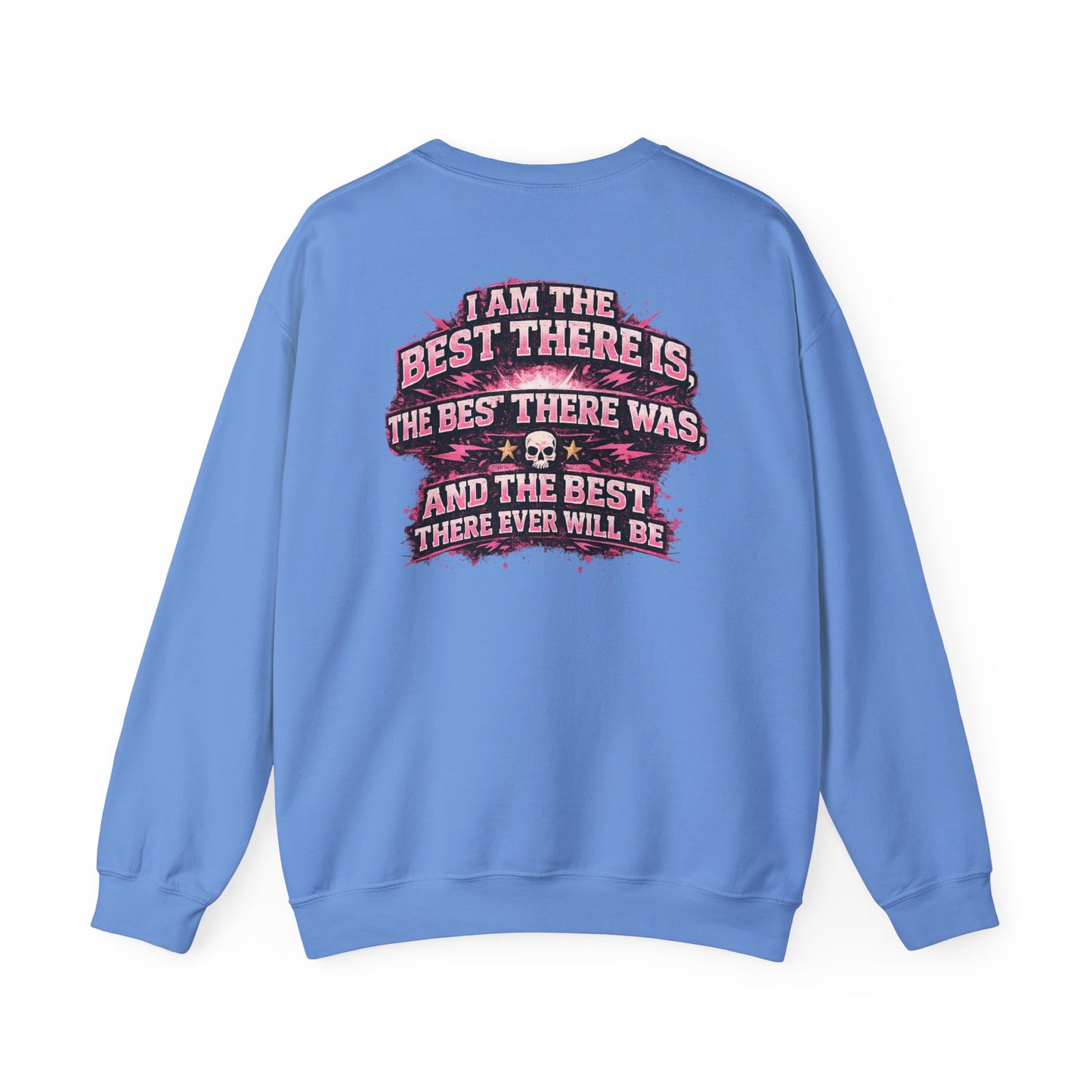 Bret Hart Crewneck Sweatshirt — "I Am The Best There Is" Retro Wrestling Pullover