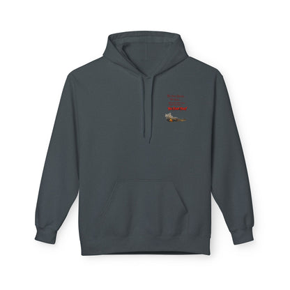 'Krustywise' Creepy Clown Design, "You’ll Float Too" Midweight Softstyle Fleece Hoodie