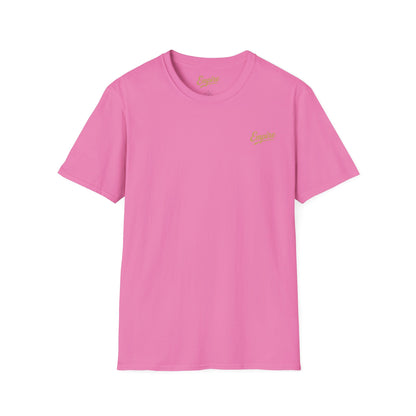 Softstyle Gold 'Empire' Logo T-Shirt