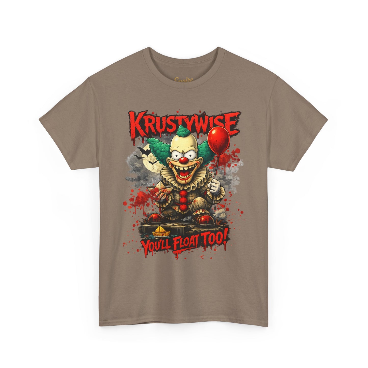 Krustywise "You’ll Float Too" Horror Tee