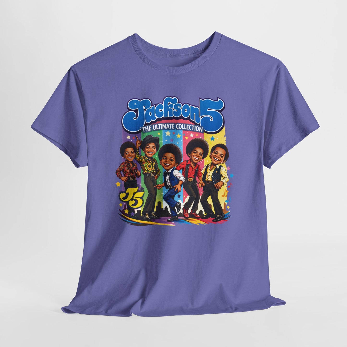 Jackson 5 Retro Graphic Tee — 'The Ultimate Collection' Vintage Band T-Shirt