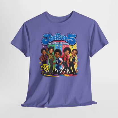 Jackson 5 Retro Graphic Tee — 'The Ultimate Collection' Vintage Band T-Shirt
