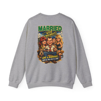Married with Children Retro Crewneck Sweatshirt