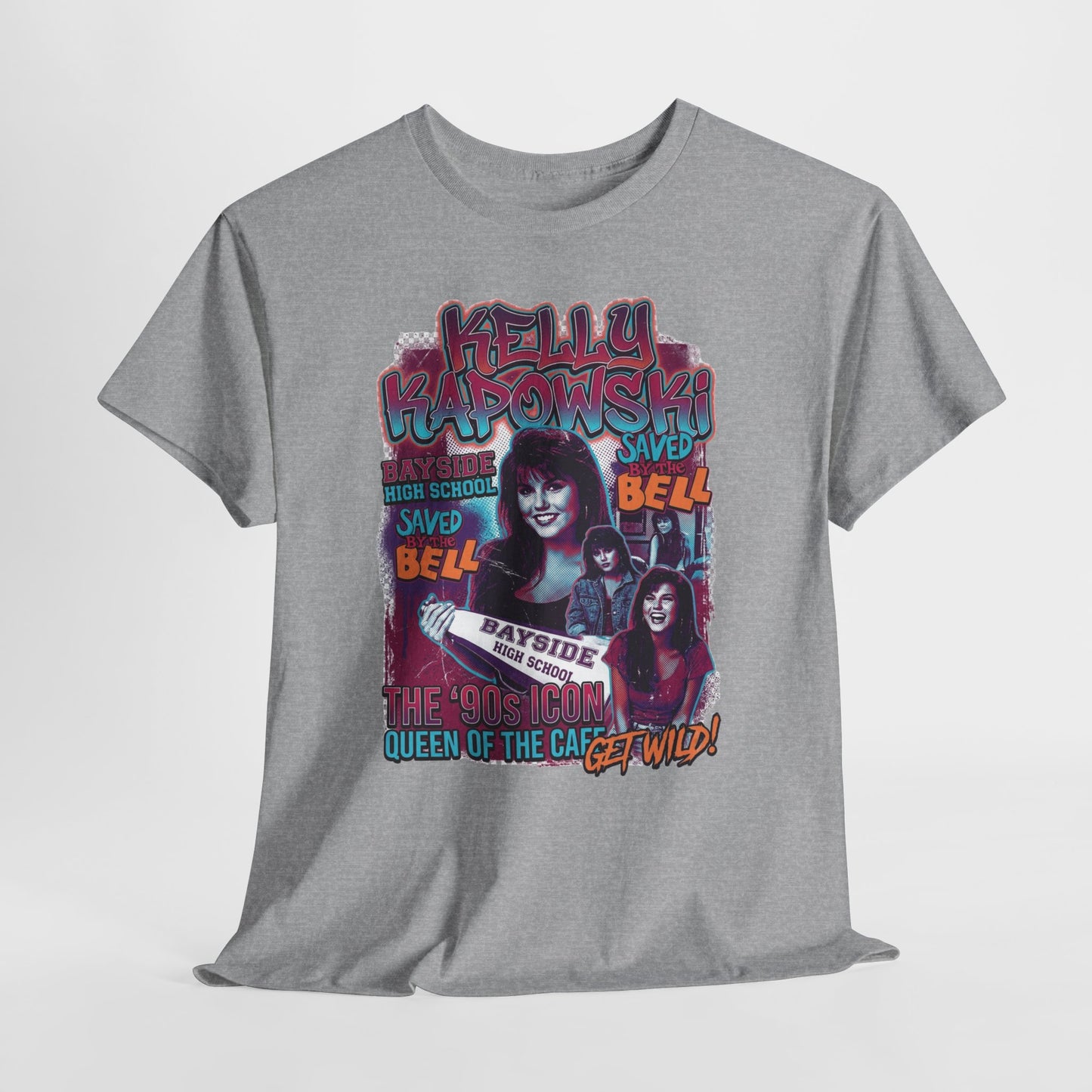 Retro ‘Saved by the Bell’ Kelly Kapowski Graphic Tee — Vintage 90s TV School Spirit T-Shirt