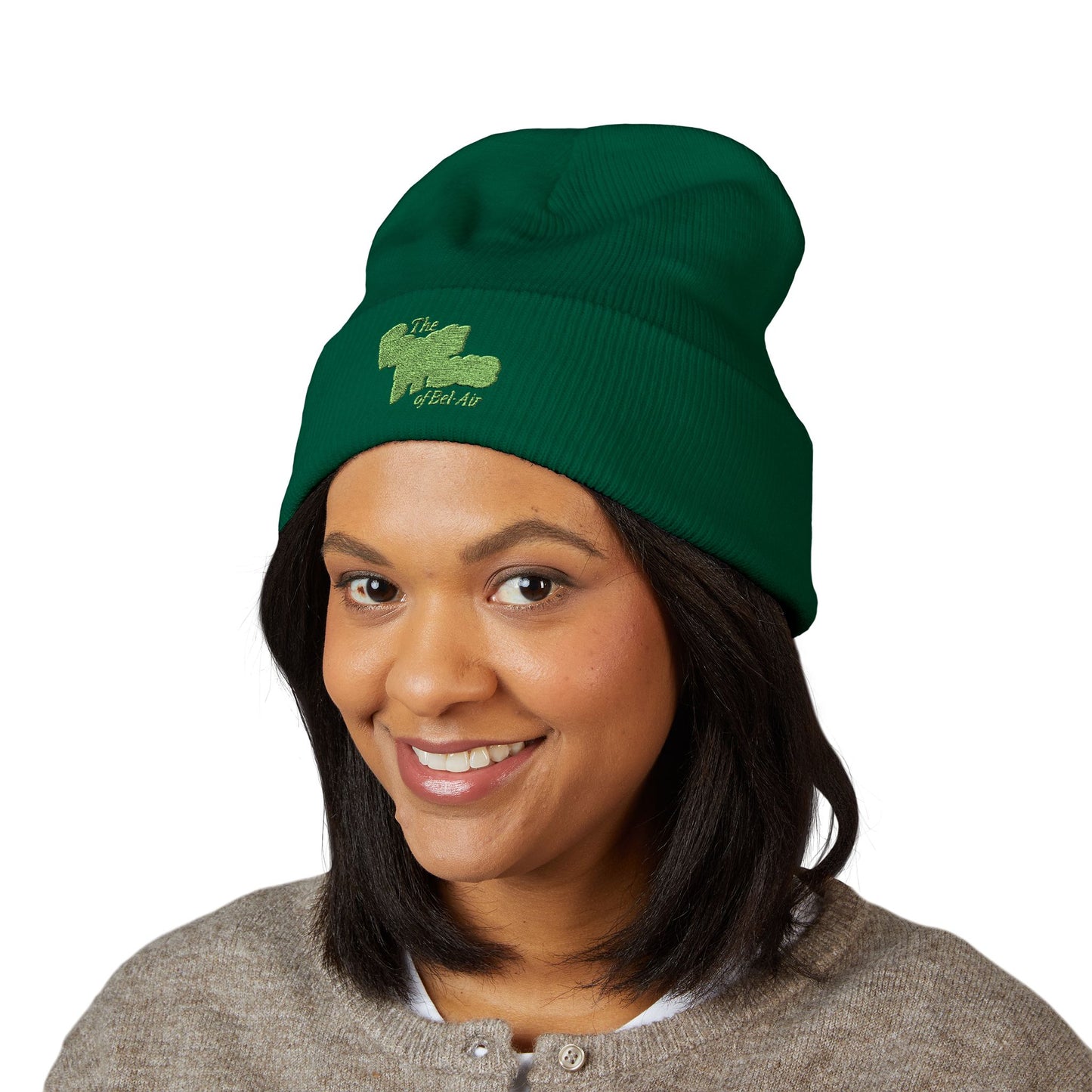 Embroidered Fresh Prince  Beanie — Cozy Cuffed Knit Hat