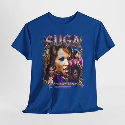 Suga Tribute Tee — Retro Movie Collage Graphic T-Shirt