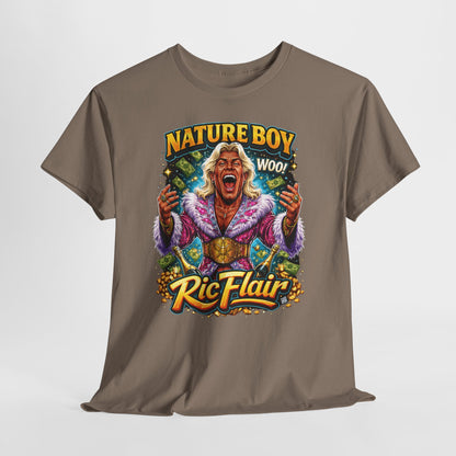 Ric Flair 'Nature Boy' Graphic Tee — Retro Wrestling Fan T-Shirt