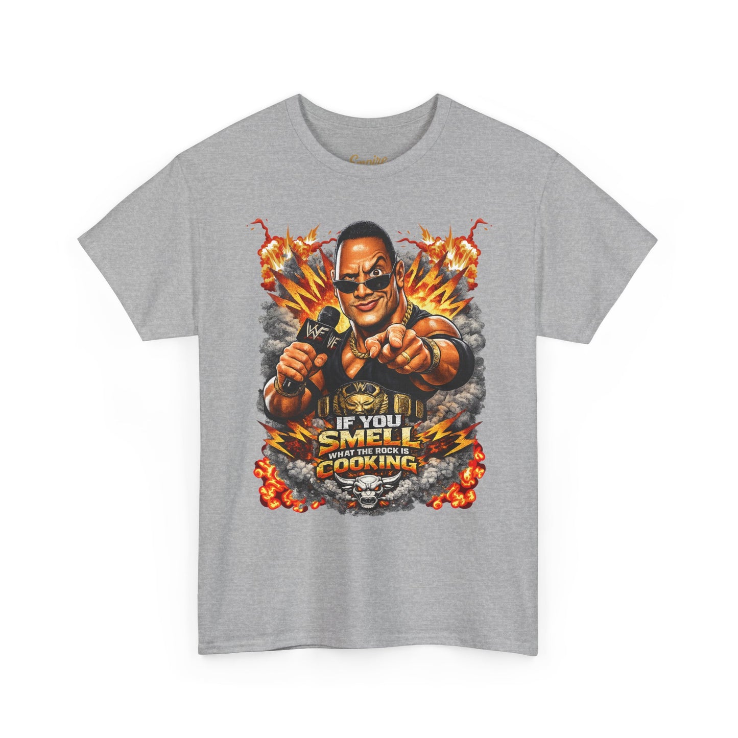 If You Smell What The Rock Is Cooking Graphic Tee