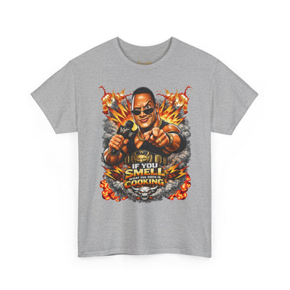 If You Smell What The Rock Is Cooking Graphic Tee